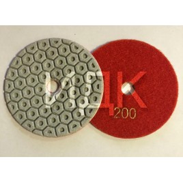 Алмазный гибкий шлифовальный диск Гайка Д 100 №200